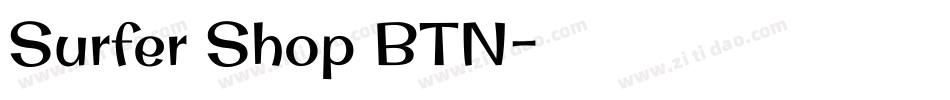 Surfer Shop BTN字体转换
